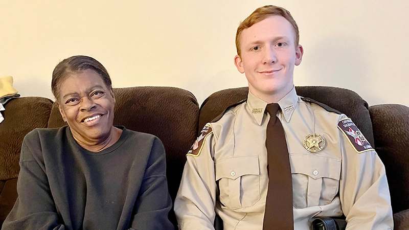A Covington County deputy saves a neighbor's life by his quick actions