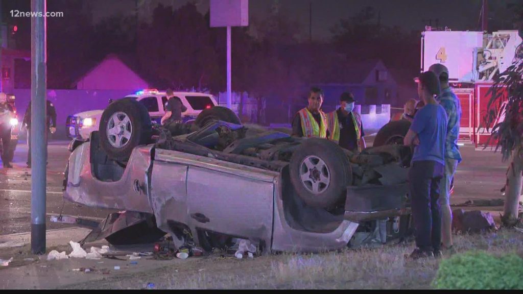 One child killed in fatal central Phoenix crash, others hospitalized