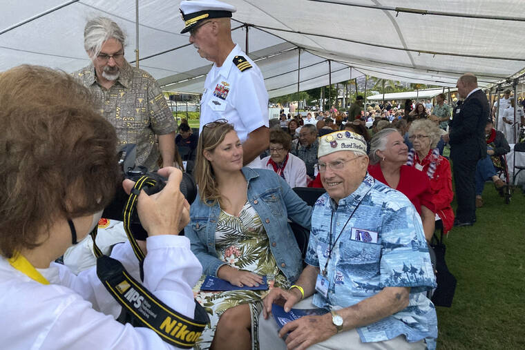 A large number of Pearl Harbor survivors are expected to attend the Hawaii Remembrance Service