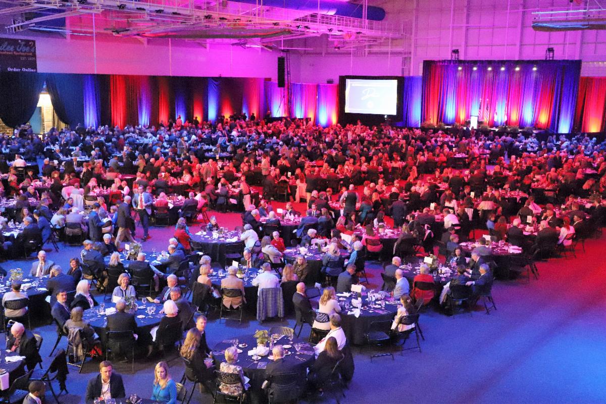 Over 1700 people turned out to see Florida Governor Ron DeSantis at the Alabama Republican Party 2023 Winter Dinner at the Finley Center in Hoover. (mandatory credit ALGOP/Grady Thornton)