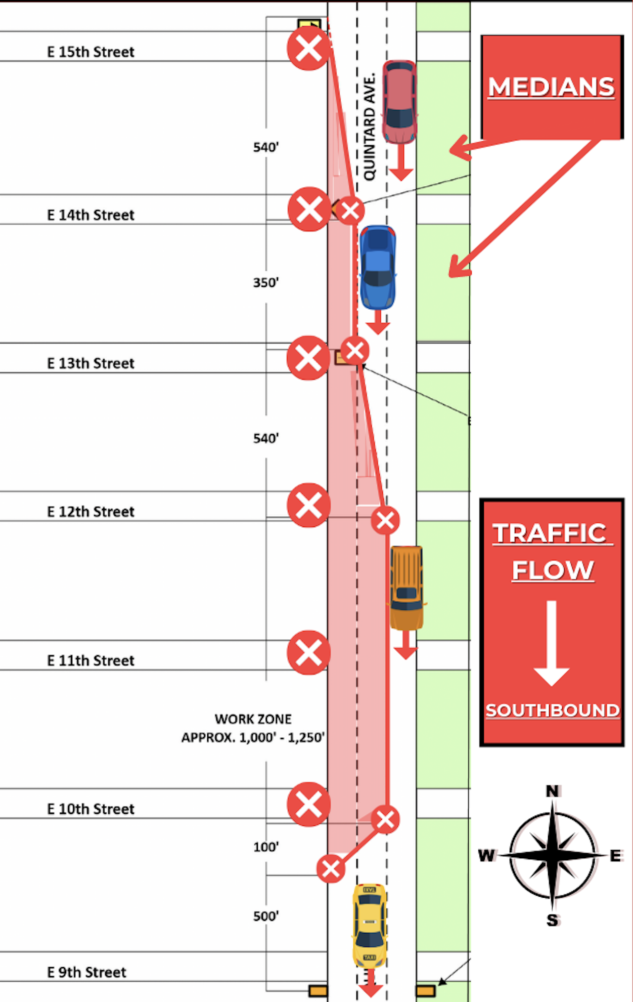 City of Anniston | Transit Alert | Quintard Tree Removal | March 29th & 30th 