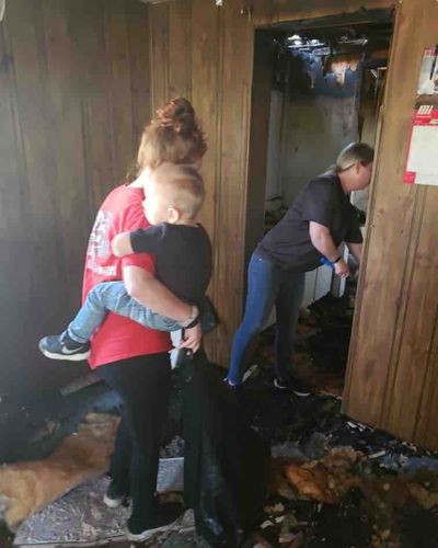Storms Claim Brown Family Multi-Generational Home Lost to Fire
