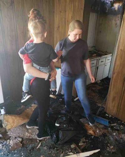 Storms Claim Brown Family Multi-Generational Home Lost to Fire