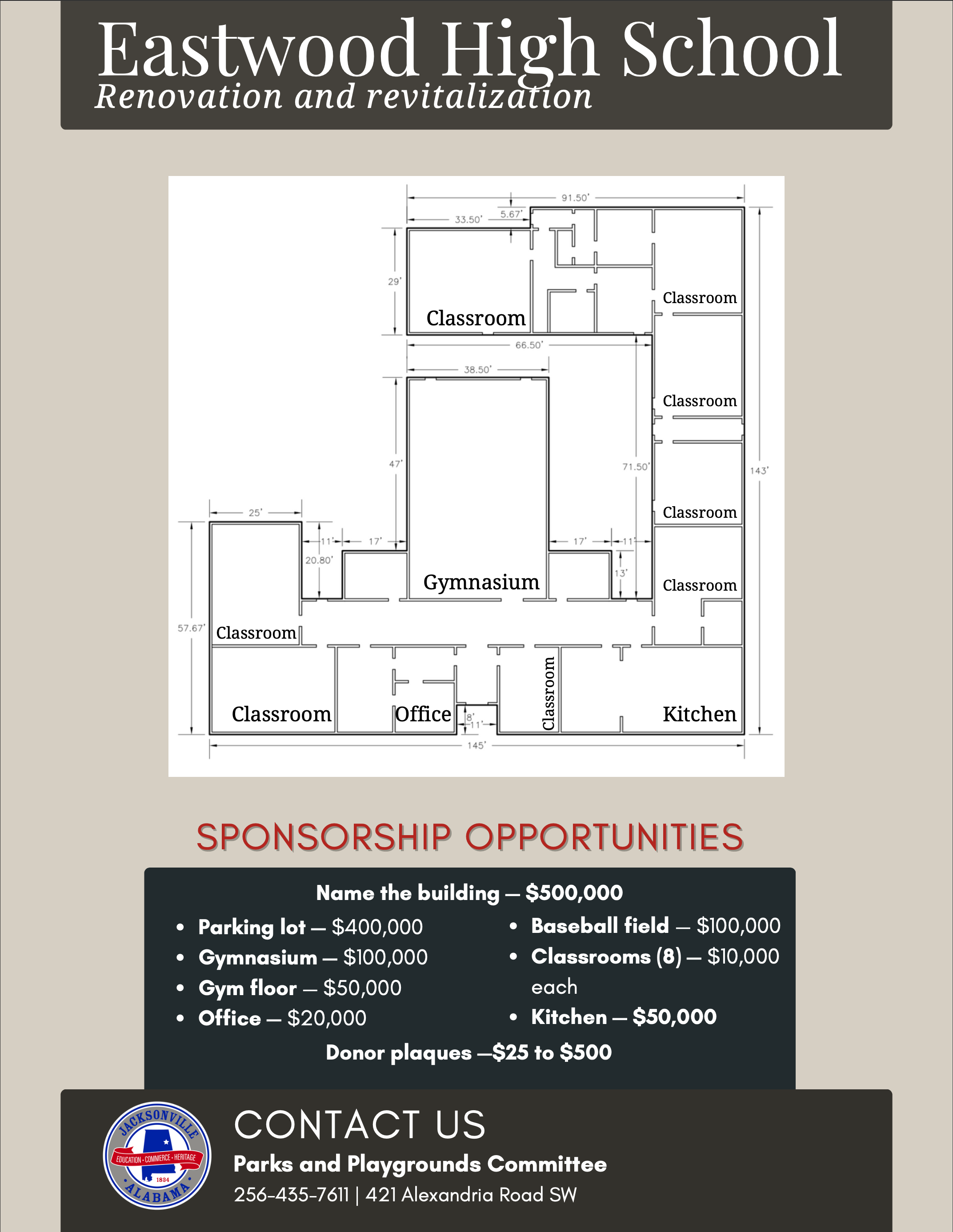 Eastwood School Flier