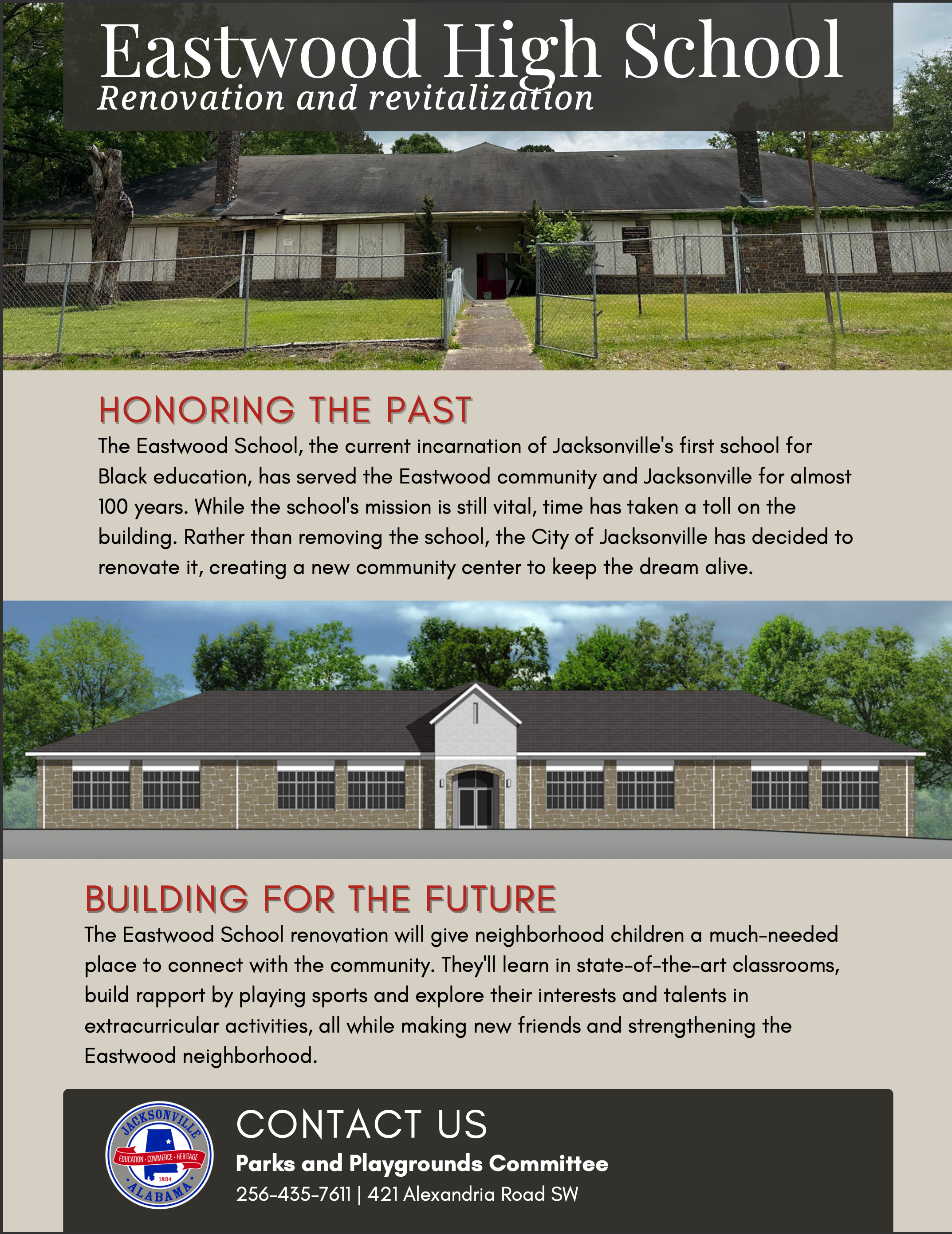 Eastwood School Flier