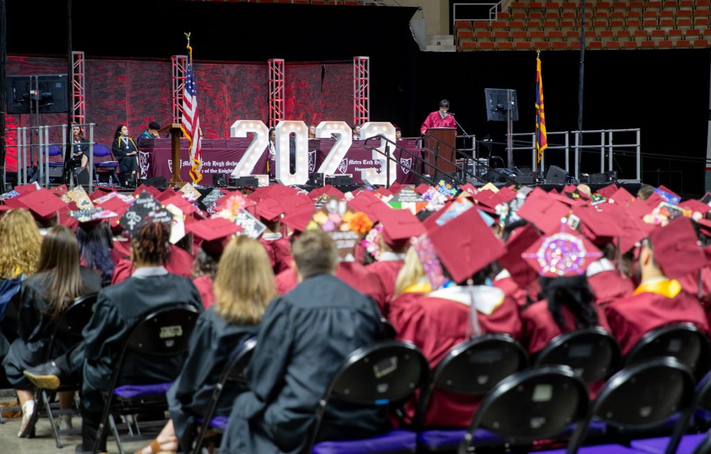 Graduation ceremonies for high schools in 2023 for the Phoenix region