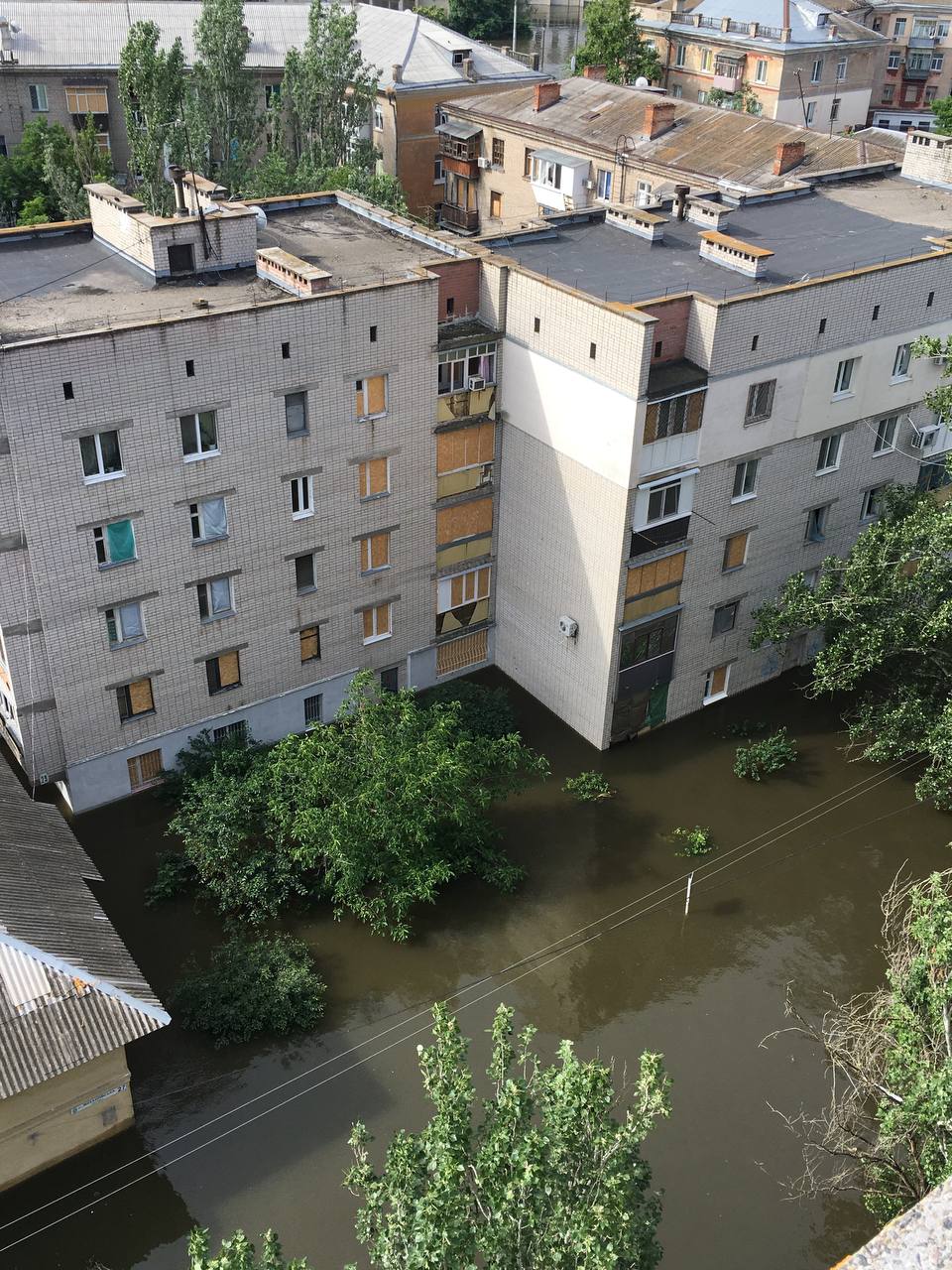 Nova Kakhovka hydroelectric plant