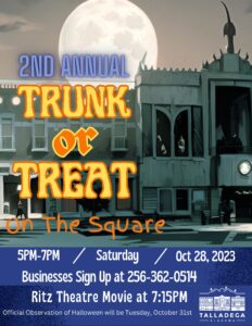 2nd Annual Trunk or Treat on the Square