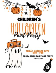 Children’s Halloween Paint Party