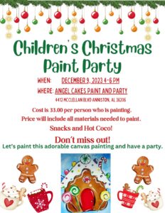 Christmas Paint Party