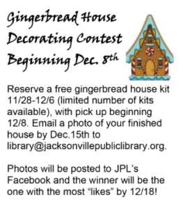 Gingerbread House Decorating Contest